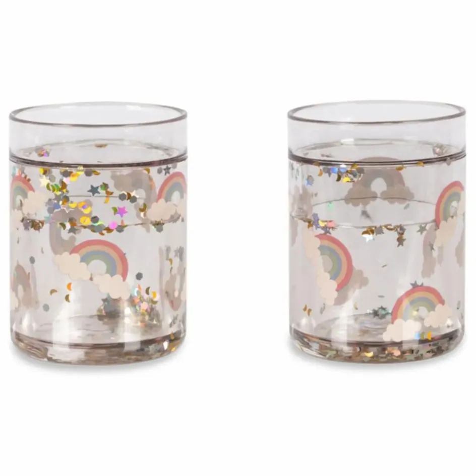 New Konges Sløjd Gobelets Rainbow - Set de 2 Multicolore