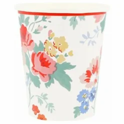 Online Meri Meri Gobelets Vintage Floral - Set de 8 Blanc