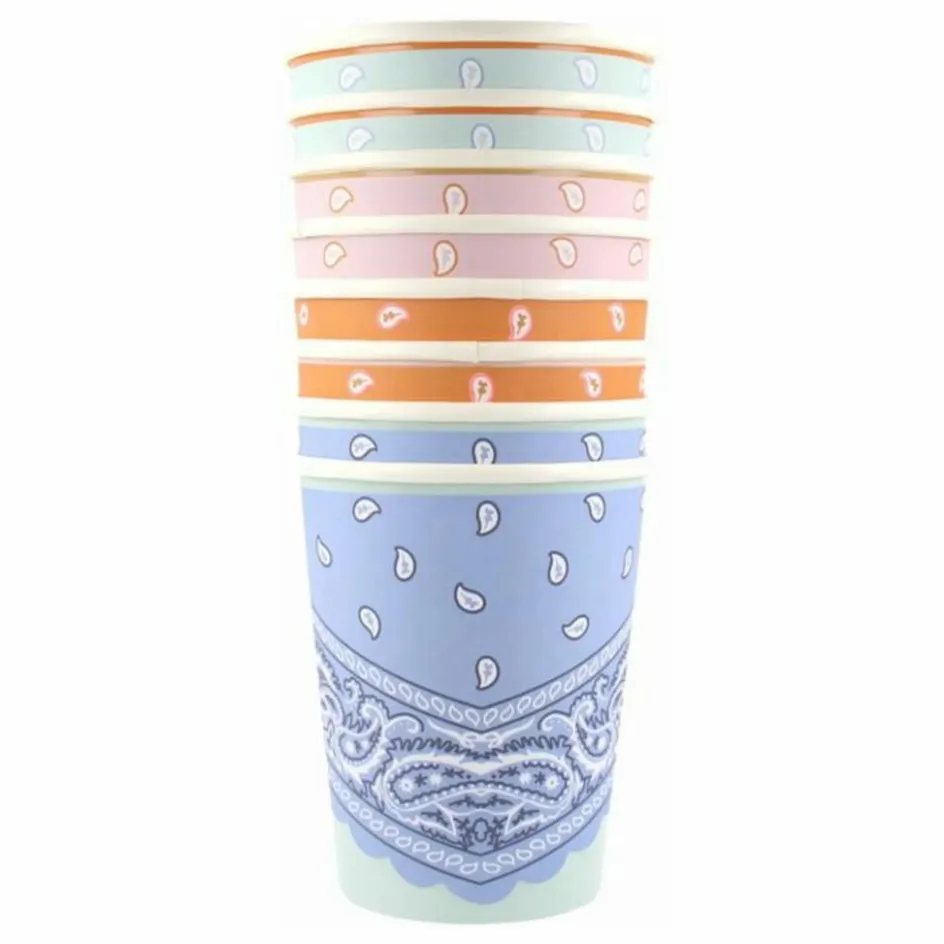 Outlet Meri Meri Gobelets Westen - Set de 8 Multicolore