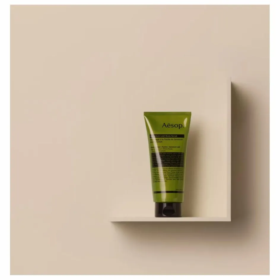 Online Gommage à la Feuille de Géranium pour le corps - 180 ml Homme/Femme Soins Du Corps|Soins, Wellness