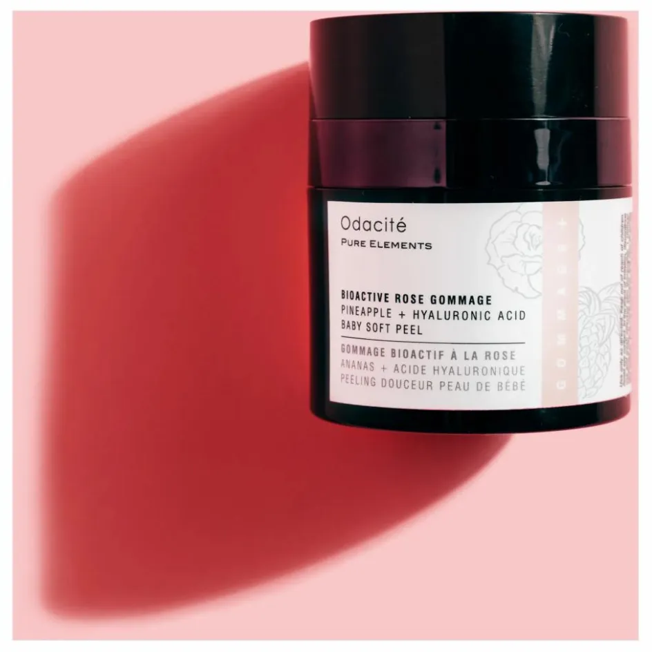 Sale Odacité Gommage Bioactive Rose - 50 ml Transparent