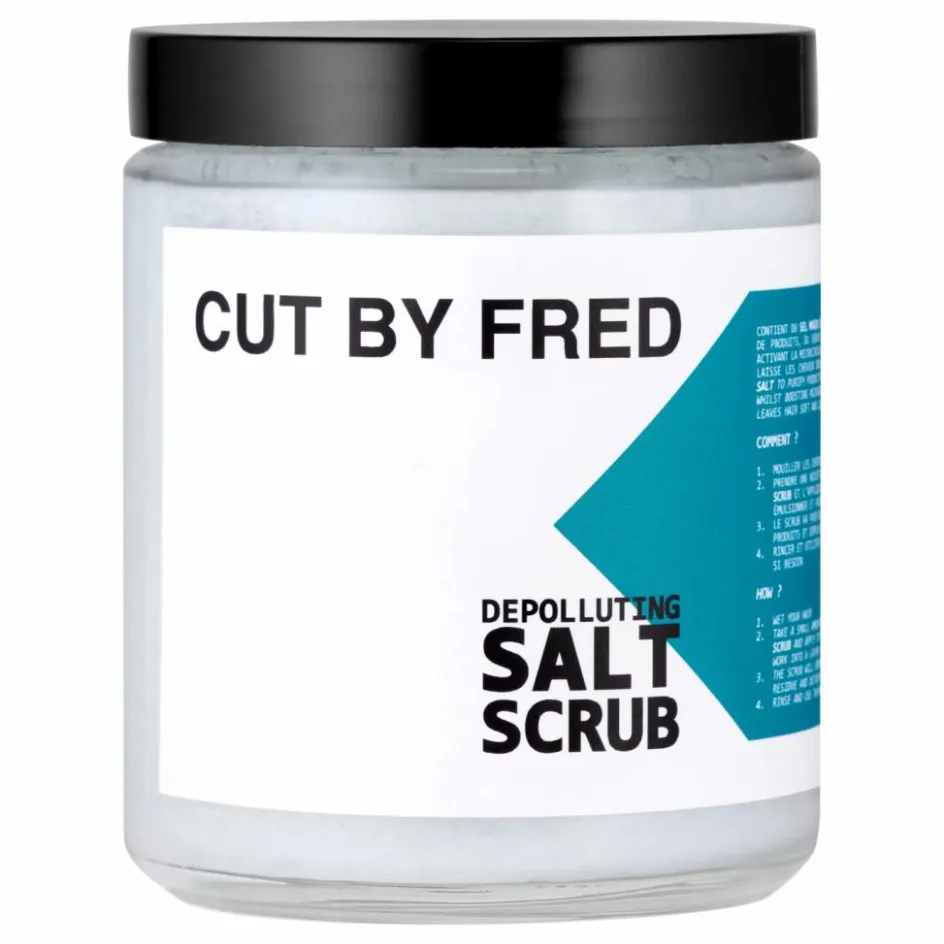 Cut By Fred Gommage lavant et dépolluant au sel marin - 300 g|Homme Soins, Wellness