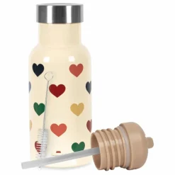 Best Konges Sløjd Gourde en inox Cœurs Multicolore