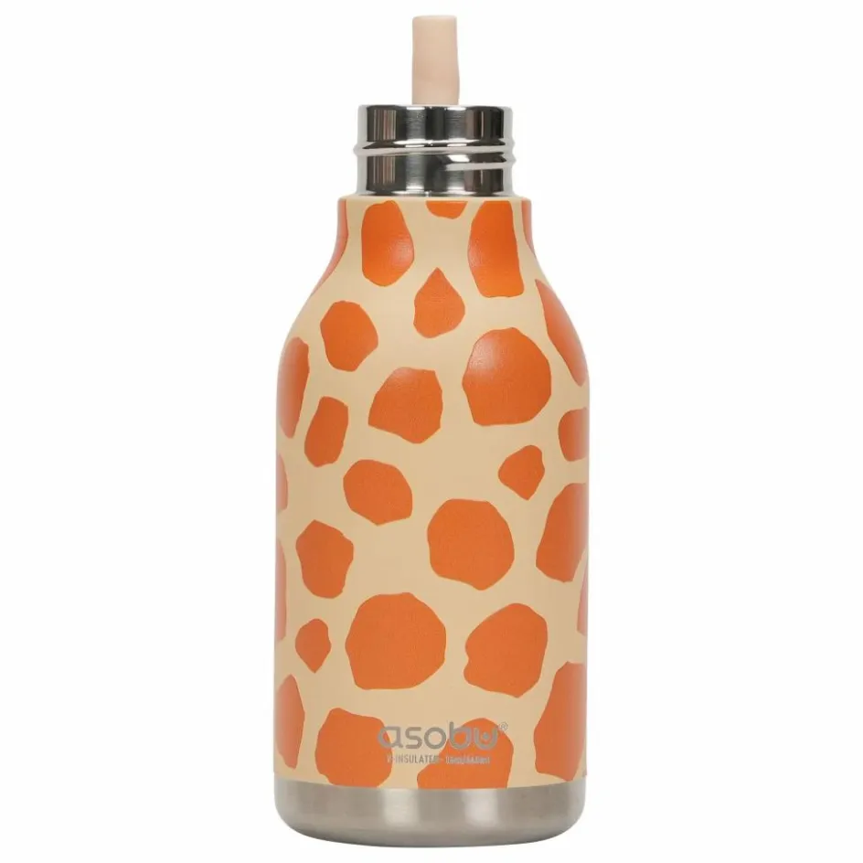 Enfant Asobu Vaisselle Enfant*Gourde en inox Girafe |
