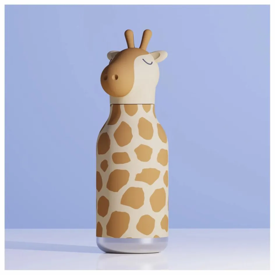 Enfant Asobu Vaisselle Enfant*Gourde en inox Girafe |