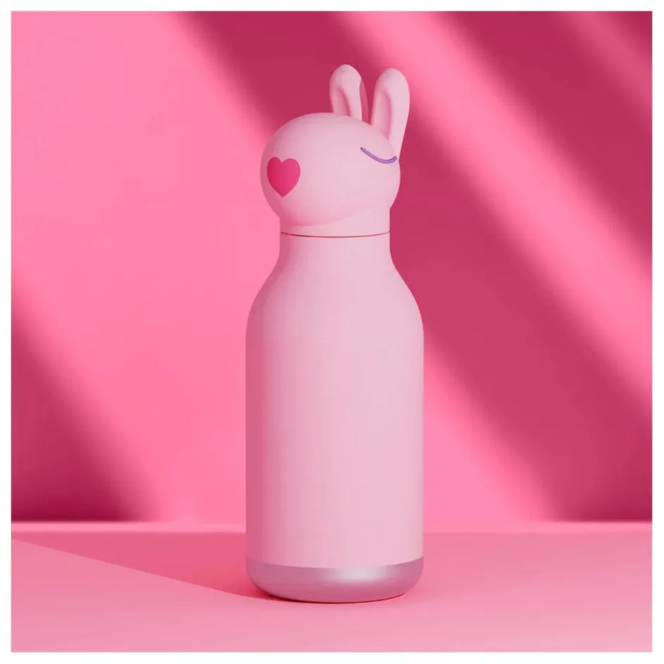 New Asobu Gourde en inox Lapin | Rose pâle