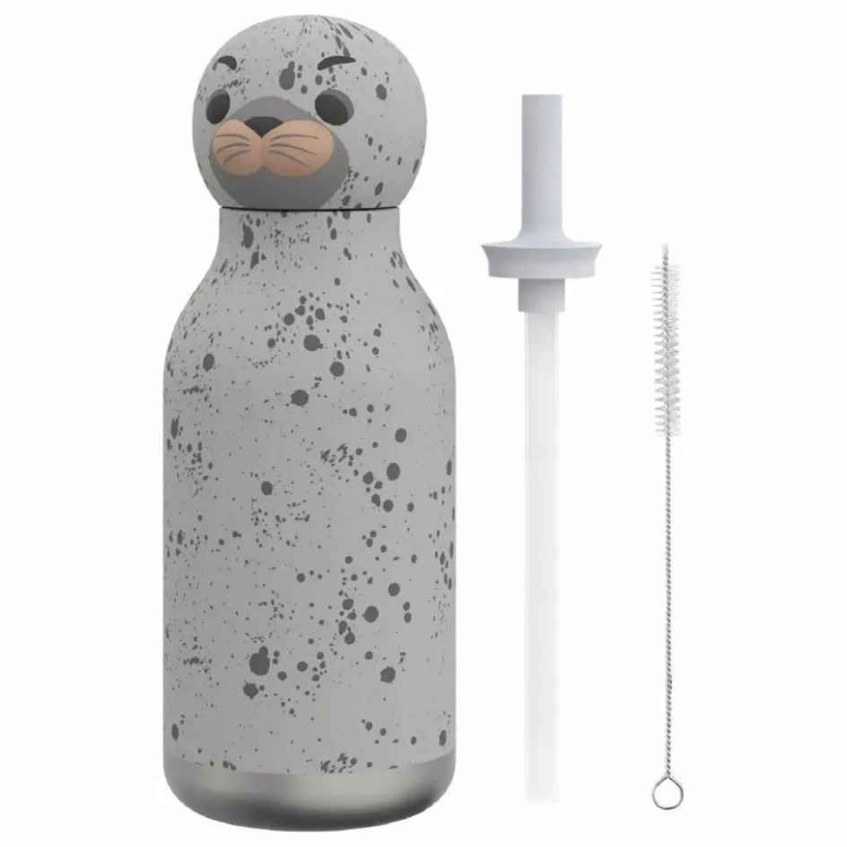 Asobu Gourde en inox Otarie ||Enfant Vaisselle Enfant