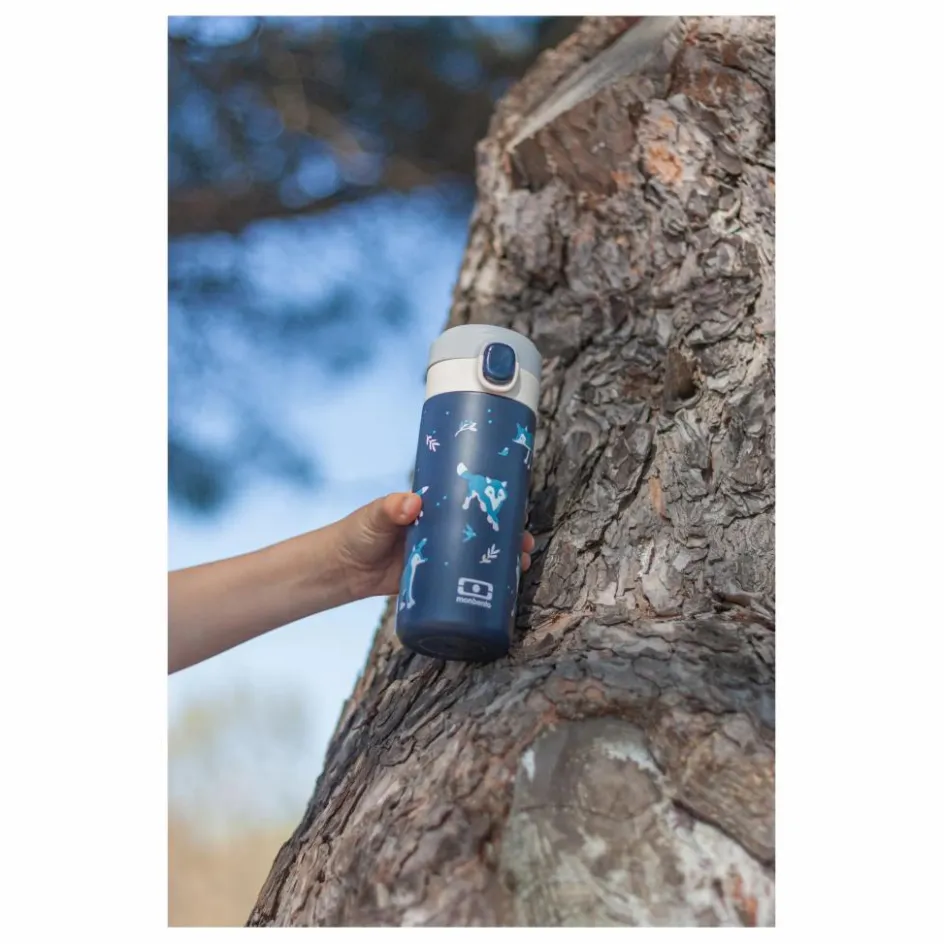 Clearance Monbento Gourde Pop Loup | Bleu