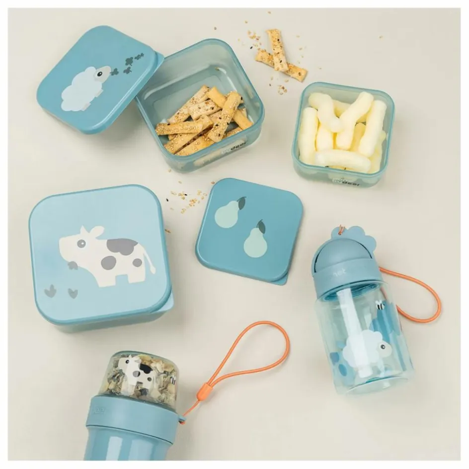 Enfant Done by deer Vaisselle Enfant*Gourde Tiny Farm - 280 ml |