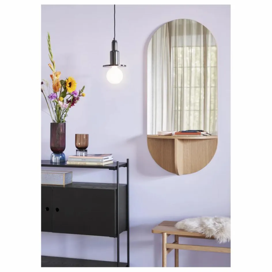 Discount Grand miroir avec étagère en FSC Miroirs