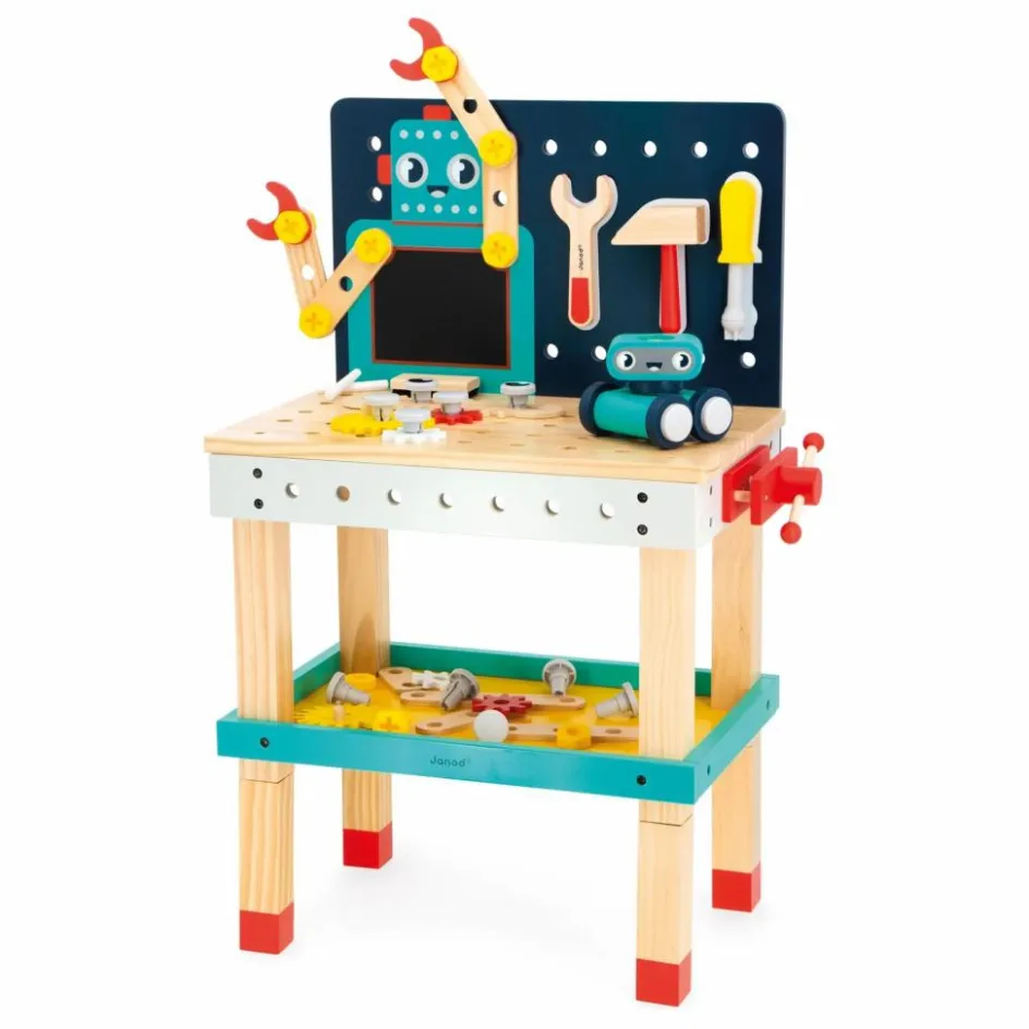 Janod Grand établi Robot Brico'Kids| Bricolage