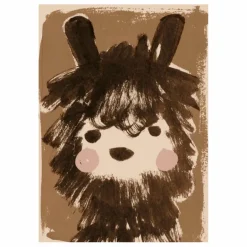 Enfant Studio Loco Décoration Murale|Déco Murale Enfant*Grande affiche Alpaca