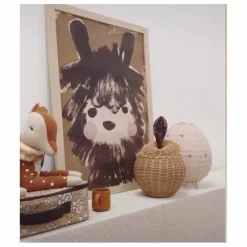 Enfant Studio Loco Décoration Murale|Déco Murale Enfant*Grande affiche Alpaca