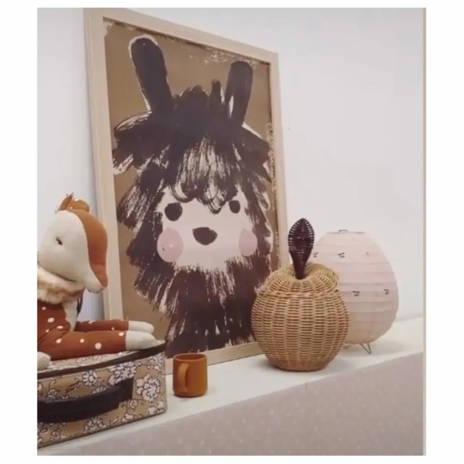 Enfant Studio Loco Décoration Murale|Déco Murale Enfant*Grande affiche Alpaca