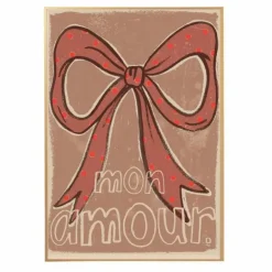 Best Studio Loco Grande affiche Bow | Ocre