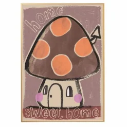 Enfant Studio Loco Décoration Murale|Déco Murale Enfant*Grande affiche Mushroom |