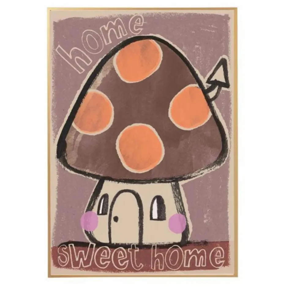Enfant Studio Loco Décoration Murale|Déco Murale Enfant*Grande affiche Mushroom |