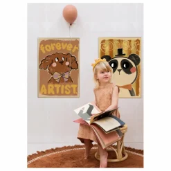Hot Studio Loco Grande affiche Panda Multicolore