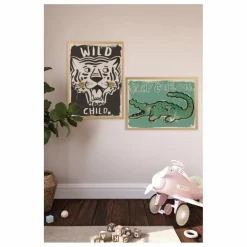Studio Loco Grande affiche Wild Child|Enfant Décoration Murale|Déco Murale Enfant