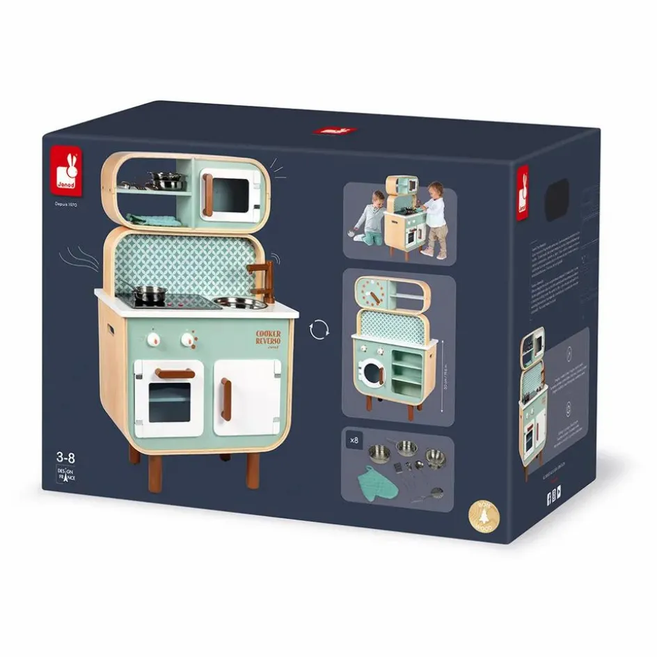 Janod Grande cuisine équipée Cooker Reverso| Cuisines, Marchandes