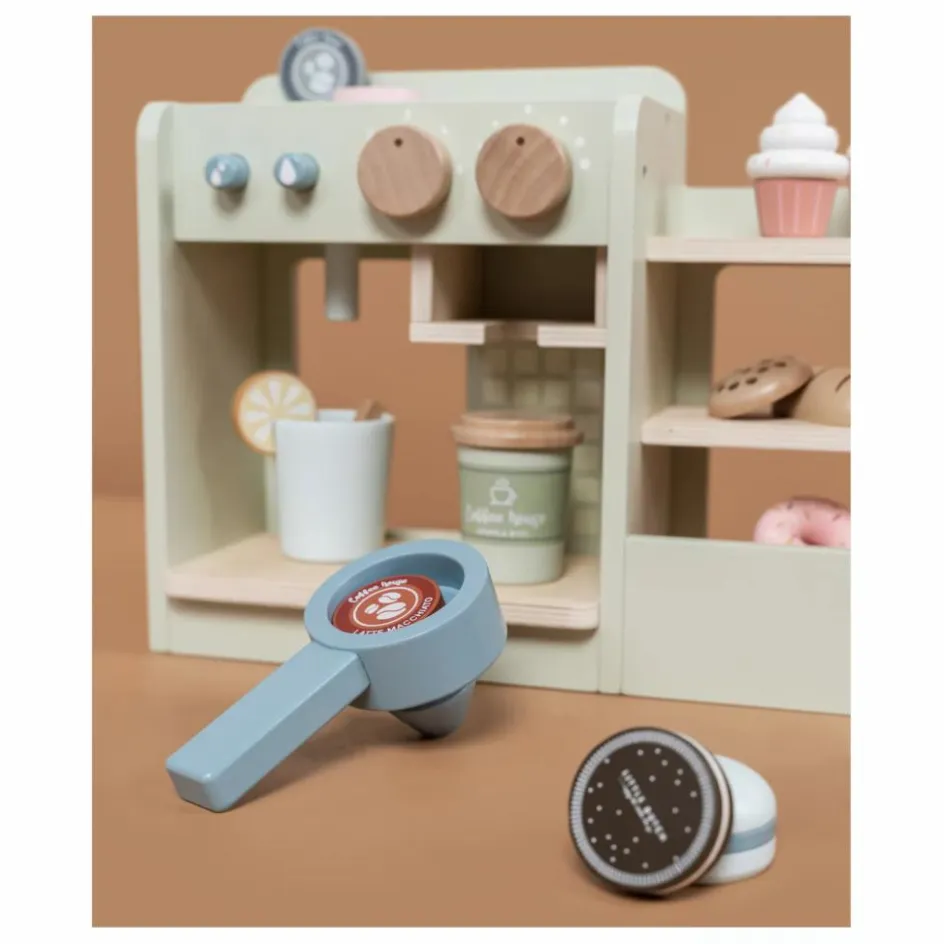 Little Dutch Cuisines, Marchandes*Grande machine à café en bois