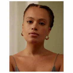 Louise Damas Grandes Créoles Vénus | Doré