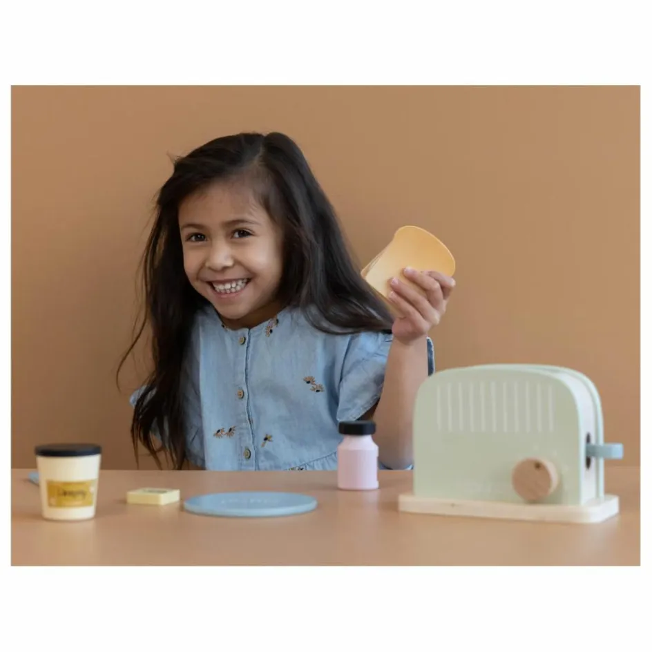 Online Little Dutch Grille-pain en bois et ses accessoires Multicolore