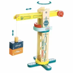 Vilac Grue de docker en bois aimanté| Garages, Circuits