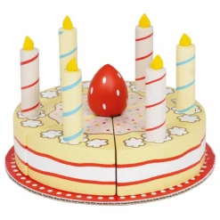 Online Le Toy Van Gâteau d'anniversaire Multicolore