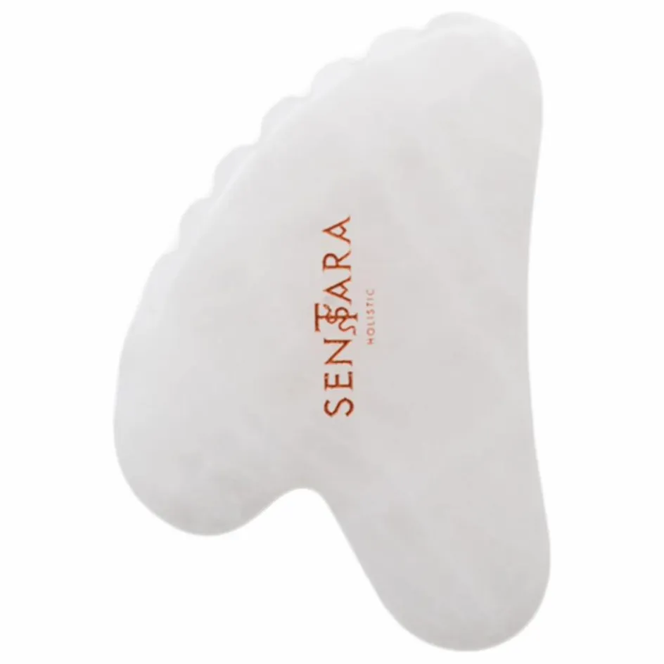 Femme Sentara Accessoires|Outils De Massage*Gua Sha Cœur à dents Jade