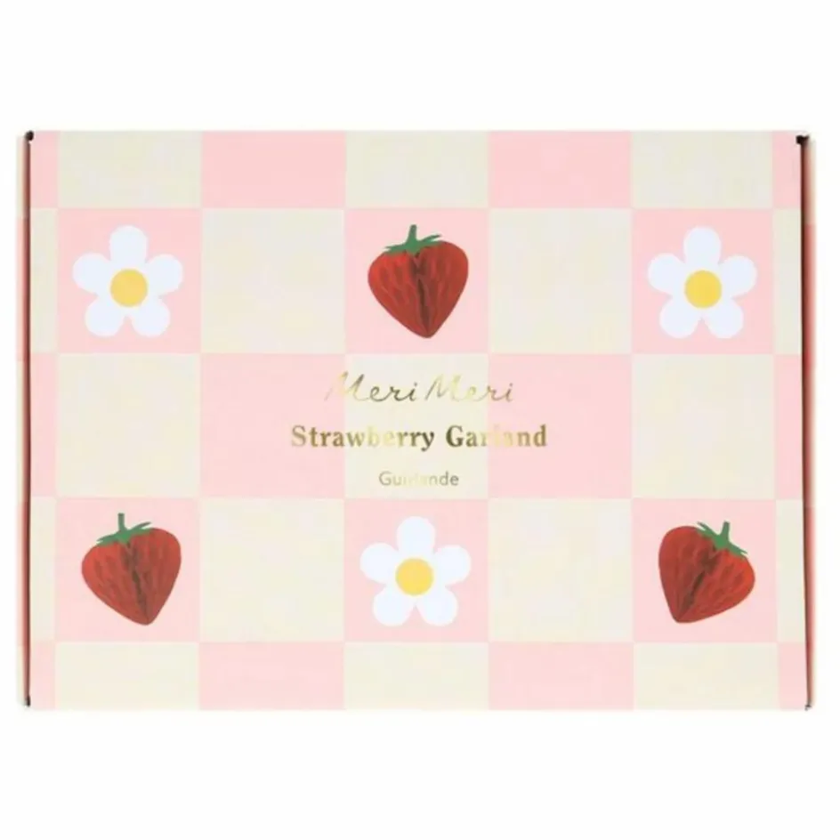 Meri Meri Guirlande Fraises|Enfant Décoration De Fête