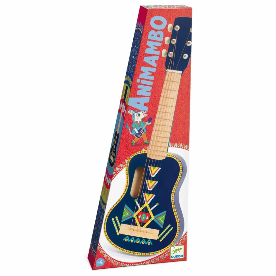 Online Djeco Guitare 6 cordes métalliques Multicolore