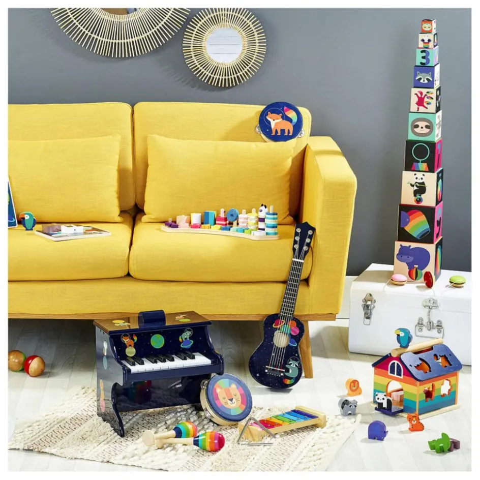 Hot Guitare arc-en-ciel Musique