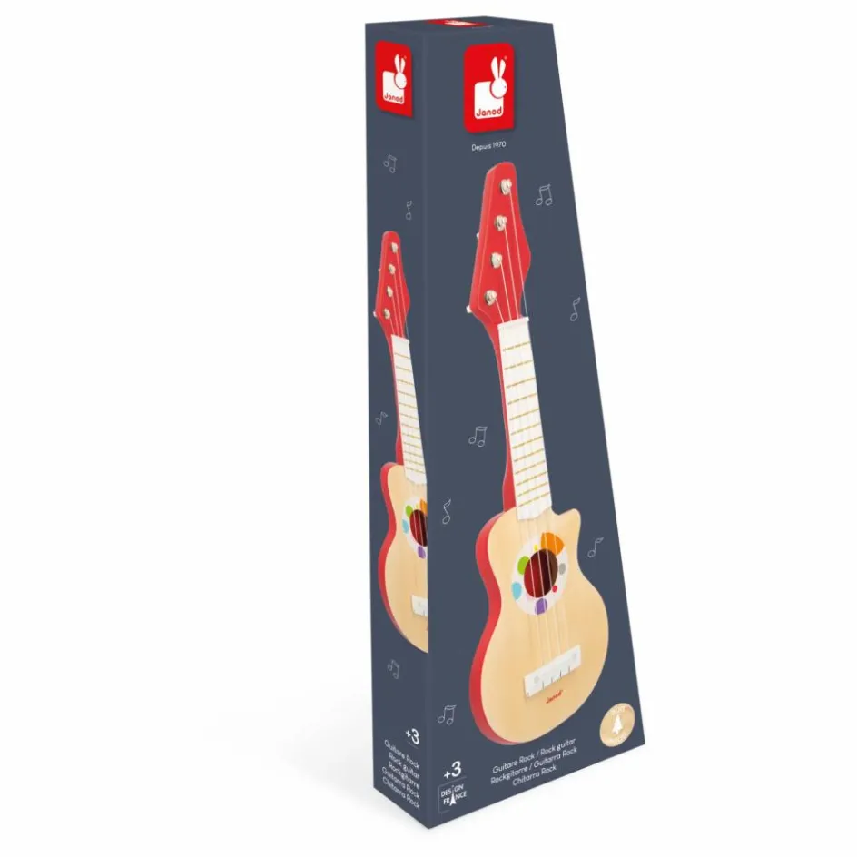 Clearance Janod Guitare Rock Confetti Multicolore