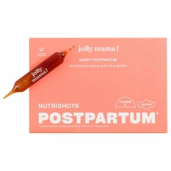 Jolly Mama Compléments Alimentaires|Compléments Alimentaires*Happy Postpartum Compément alimentaire - 20 ampoules de 10 ml