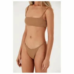 Hot Haut de Maillot Almond Côtelé | Femme Maillots De Bain