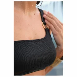 Fresh & Salt Haut de Maillot Asymétrique Typha Zébré ||Femme Maillots De Bain