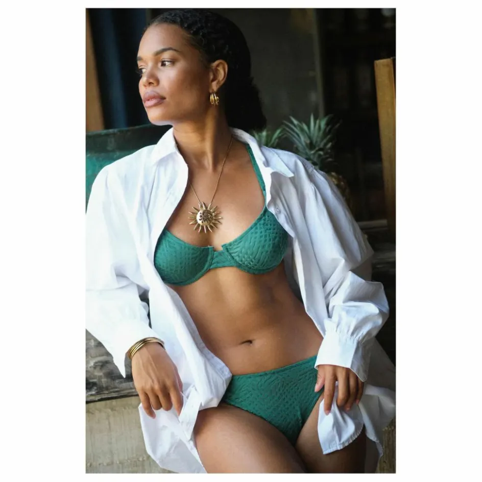 Outlet Haut de Maillot Brooke Palm | Femme Maillots De Bain