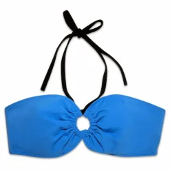 Sale Miska Paris Haut de Maillot de Bain Bandeau Bicolore | Bleu roi