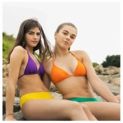 Online Miska Paris Haut de Maillot de Bain Triangle | Orange