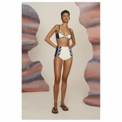 Femme Alémais Maillots De Bain*Haut de Maillot Marine Fibres Recyclées |