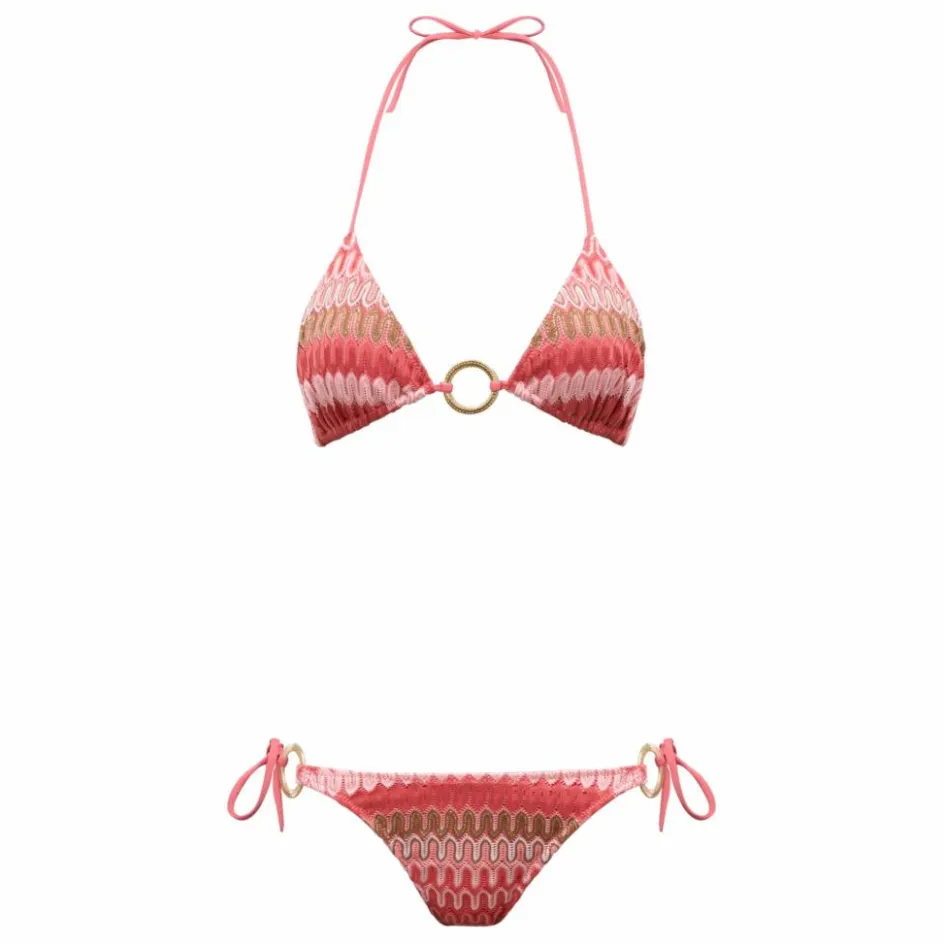 Best Lison Paris Haut de Maillot Sunset Crochet | Corail