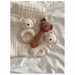 New Patti Oslo Hochet Bo l'Ourson | Marron