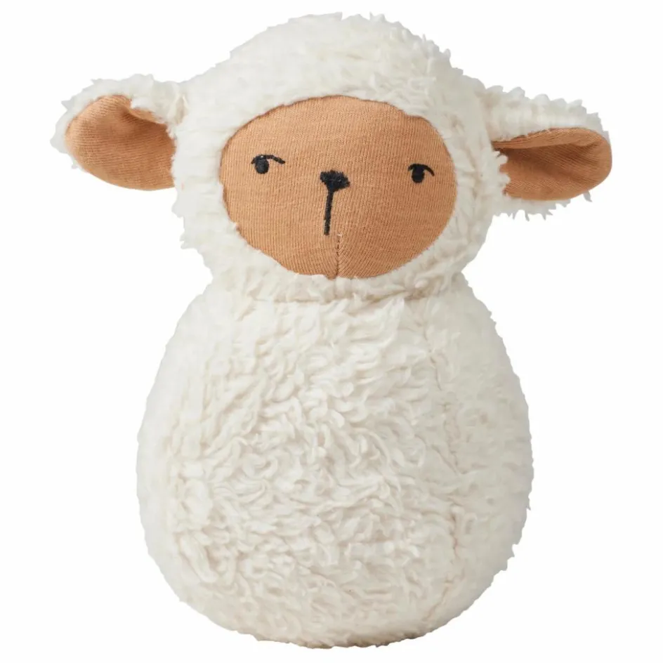 Fabelab Hochet culbuto à billes - Mouton| Jeux D'Extérieur|Jouets D'Éveil