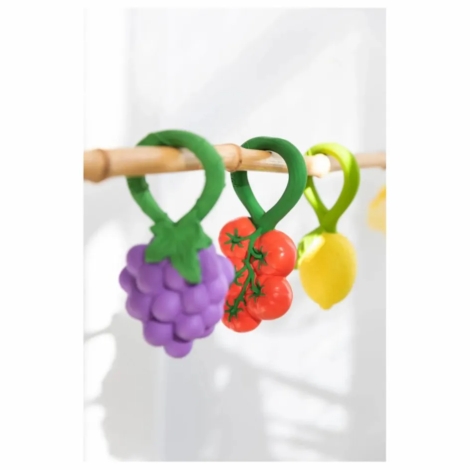 Oli & Carol Hochet Grappe de raisin| Jouets D'Éveil|Hochets Et Anneaux De Dentition