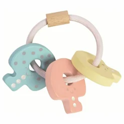 New Hochet porte-clés pastel Jouets D'Éveil|Hochets Et Anneaux De Dentition