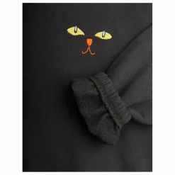Best Mini Rodini Hoodie Chat Coton Bio | Noir