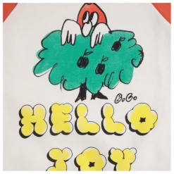 Bobo Choses Hoodie Hello Joy Coton Bio ||Enfant Sweats|Sweats