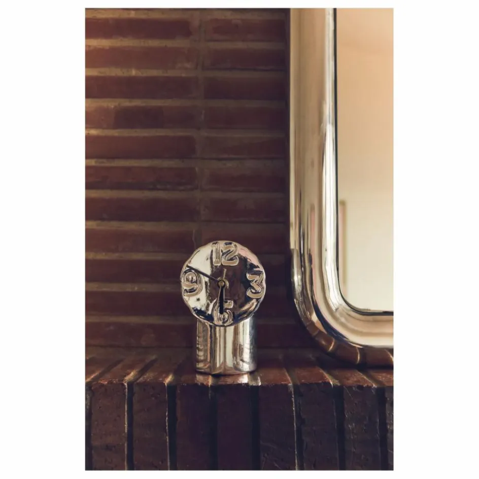 Hot HKliving Horloge en céramique Retro | Chromé
