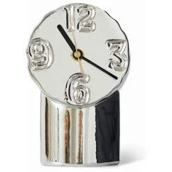 Hot HKliving Horloge en céramique Retro | Chromé